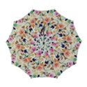 Abstract Floral Background Automatic Folding Umbrella with Case (Large) View1