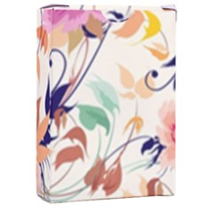 Abstract Floral Background Playing Cards Single Design (rectangle) With Custom Box by kyorashop23