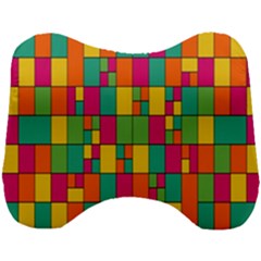 Abstract-background Head Support Cushion by kyorashop23