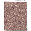 Human Spider Mutant Creatures Motif Random Pattern 7  x 9  Hardcover Notebook View1