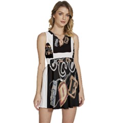 The Fear Has Arrived 20250211 181959 0001 The Fear Has Arrived 20250211 181959 0000 Sleeveless High Waist Mini Dress by 120503