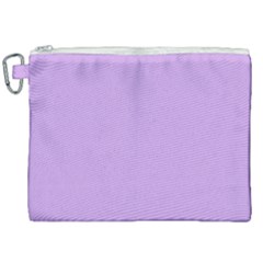 Luscious Lavender Hex #cca3e7 Canvas Cosmetic Bag (xxl) by dressshop