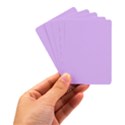 Luscious Lavender Hex #cca3e7 Playing Cards Single Design (Rectangle) with Custom Box View3