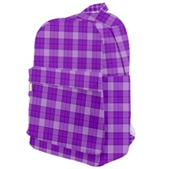 Purple Plaid Tartan 3 Classic Backpack by dressshop