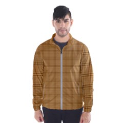 Autumn Fall Plaid Tartan 1 Men s Windbreaker by dressshop