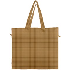Autumn Fall Plaid Tartan 1 Canvas Travel Bag by dressshop