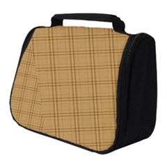 Autumn Fall Plaid Tartan 1 Full Print Travel Pouch (small) by dressshop