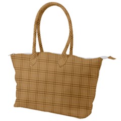 Autumn Fall Plaid Tartan 1 Canvas Shoulder Bag by dressshop