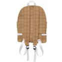 Autumn Fall Plaid Tartan 1 Zip Bottom Backpack View3