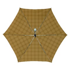 Autumn Fall Plaid Tartan 1 Automatic Folding Umbrella With Case (small) by dressshop