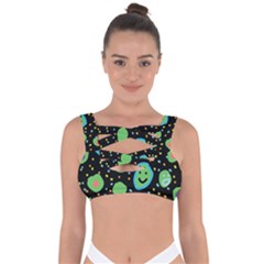 Doodle Dot Drawing Bandaged Up Bikini Top by Salmanaz77