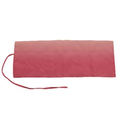 Cream Yellow To Crimson Red Bilinear Gradient Roll Up Canvas Pencil Holder (s) by GradientsOmbre