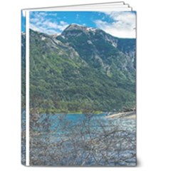 Beach At Los Alerces National Park, Chubut Province, Argentina 5  X 7  Hardcover Notebook by dflcprintsclothing