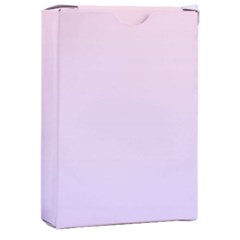 Pale Pink To Pale Violet Linear Gradient Playing Cards Single Design (rectangle) With Custom Box by GradientsOmbre