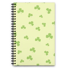 Green Leaves Pattern 5 5  X 8 5  Notebook by designsbymallika