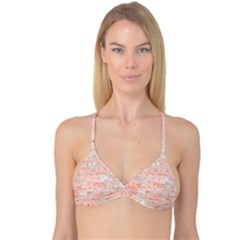 Boho Pattern Reversible Tri Bikini Top by designsbymallika