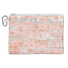 Boho Pattern Canvas Cosmetic Bag (xl) by designsbymallika