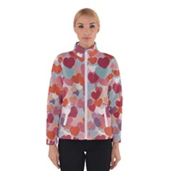 Valentines Day Hearts Romance Love Women s Bomber Jacket by Posterlux