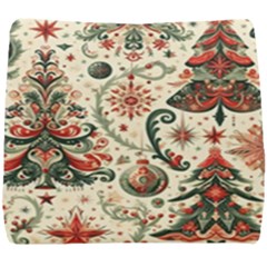 Christmas Tree Snow Seat Cushion by Bedest