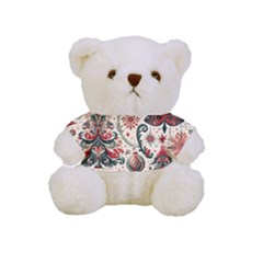 Christmas Tree Snow Full Print Cuddly Teddy Bear by Bedest