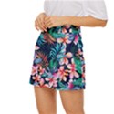 Hawaiian Flowers Hawaii Mini Front Wrap Skirt View2