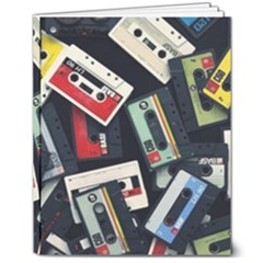 Abstract Case 8  X 10  Hardcover Notebook by kyorashop23