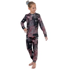 Aesthetic , Aesthetic, Dark Kids  Long Sleeve Set  by kyorashop23