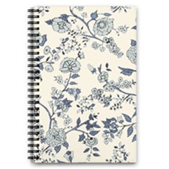 Blue Vintage Background 5 5  X 8 5  Notebook by kyorashop23