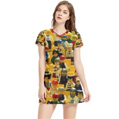 Lego People, Games Women s Sports Skirt by kyorashop23