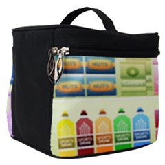Supermarket Shelf Products Snacks Make Up Travel Bag (small) by Cemarart