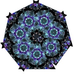 Round Wreath Automatic Folding Umbrella With Case (small) by Sabxi