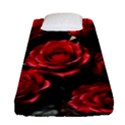Red Roses Fitted Sheet (Single Size) View1