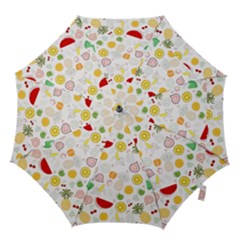 Pattern Seamless Texture Fruit Hook Handle Umbrellas (large) by Sabxi