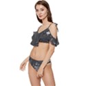 Bob Marley Ruffle Edge Tie Up Bikini Set	 View2
