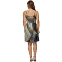 lady V-Neck Pocket Summer Dress  View4