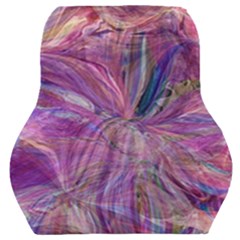 Pink On Magenta Car Seat Back Cushion  by kaleidomarblingart