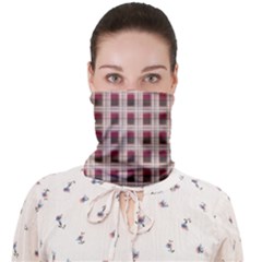 Retro 60s 50s Plaid Pattern 2 Face Covering Bandana (adult) by violetheavensky