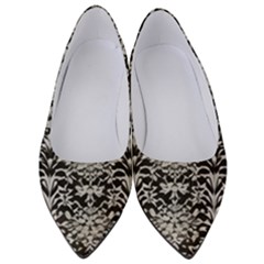 Gothic Leaf Pattern 4 Women s Low Heels by violetheavensky