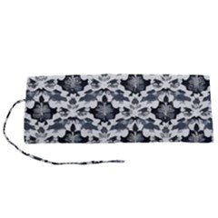 Gothic Leaf Pattern Roll Up Canvas Pencil Holder (s) by violetheavensky