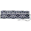 Gothic Leaf Pattern Roll Up Canvas Pencil Holder (L) View2