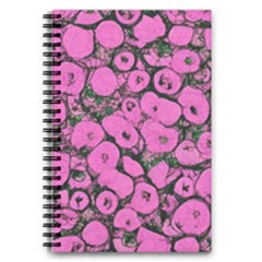 Mid Century Retro Floral 1970s 1960s Pattern 100 Notebooks by violetheavensky