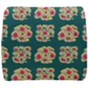 Retro 1880s Flowers Pattern 6 Back Support Cushion View1