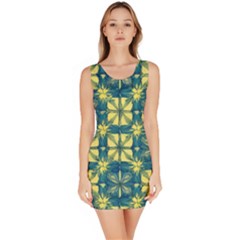 Royal Fractal Pattern 2 Bodycon Dress by violetheavensky