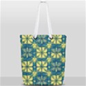 Royal Fractal Pattern 2 Full Print Rope Handle Tote (Small) View2