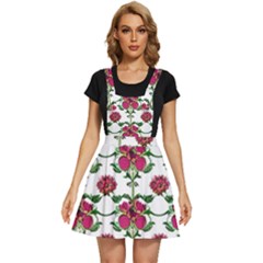 Retro 1880s Flowers Pattern 2 Apron Dress by violetheavensky