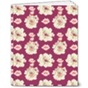 Retro 1880s Flowers Pattern 8  x 10  Softcover Notebook View1