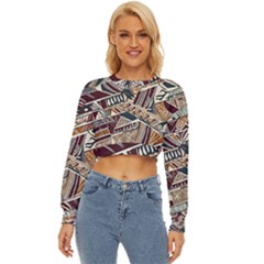 Tribal Collection 3 Lightweight Long Sleeve Sweatshirt by retrotoomoderndesigns