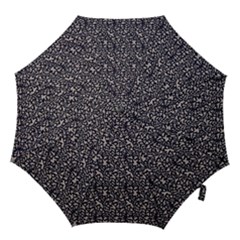 Brown Giraffe Pattern Hook Handle Umbrellas (large) by DinkovaArt