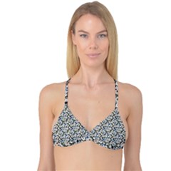 Roses Reversible Tri Bikini Top by DinkovaArt