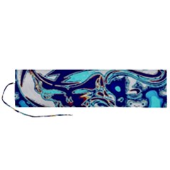 Trippy Dippy Bears Blue Dancing Greatful Dead Skull Steal Your Face Roll Up Canvas Pencil Holder (l) by Salmanaz77